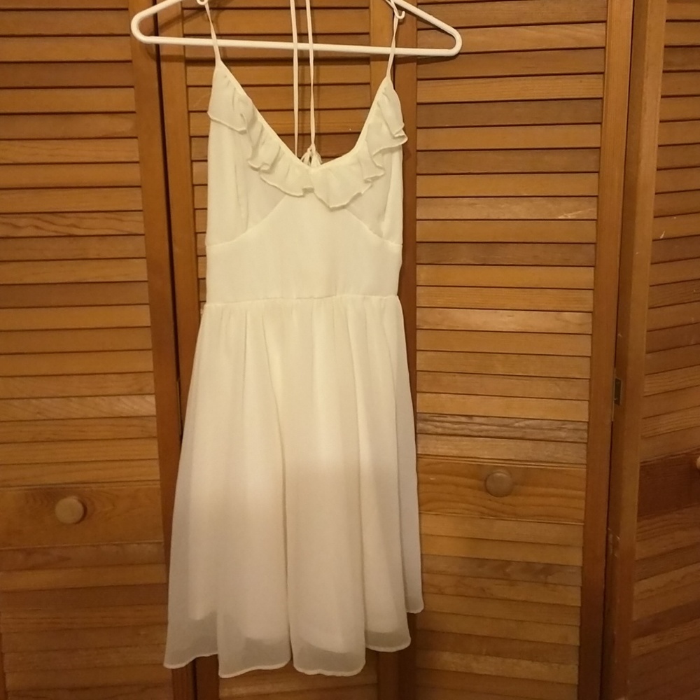 White dress